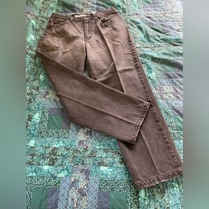 Bugle Boy 750 Vintage Black Jeans Women's Size 34 x 30